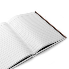 Christian Hardcover Journal — "Rooted in Christ / Christian Coffee" Inspirational Notebook