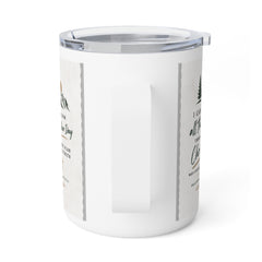 Christian Insulated Coffee Mug – "Faith Fuels Everything" 10oz