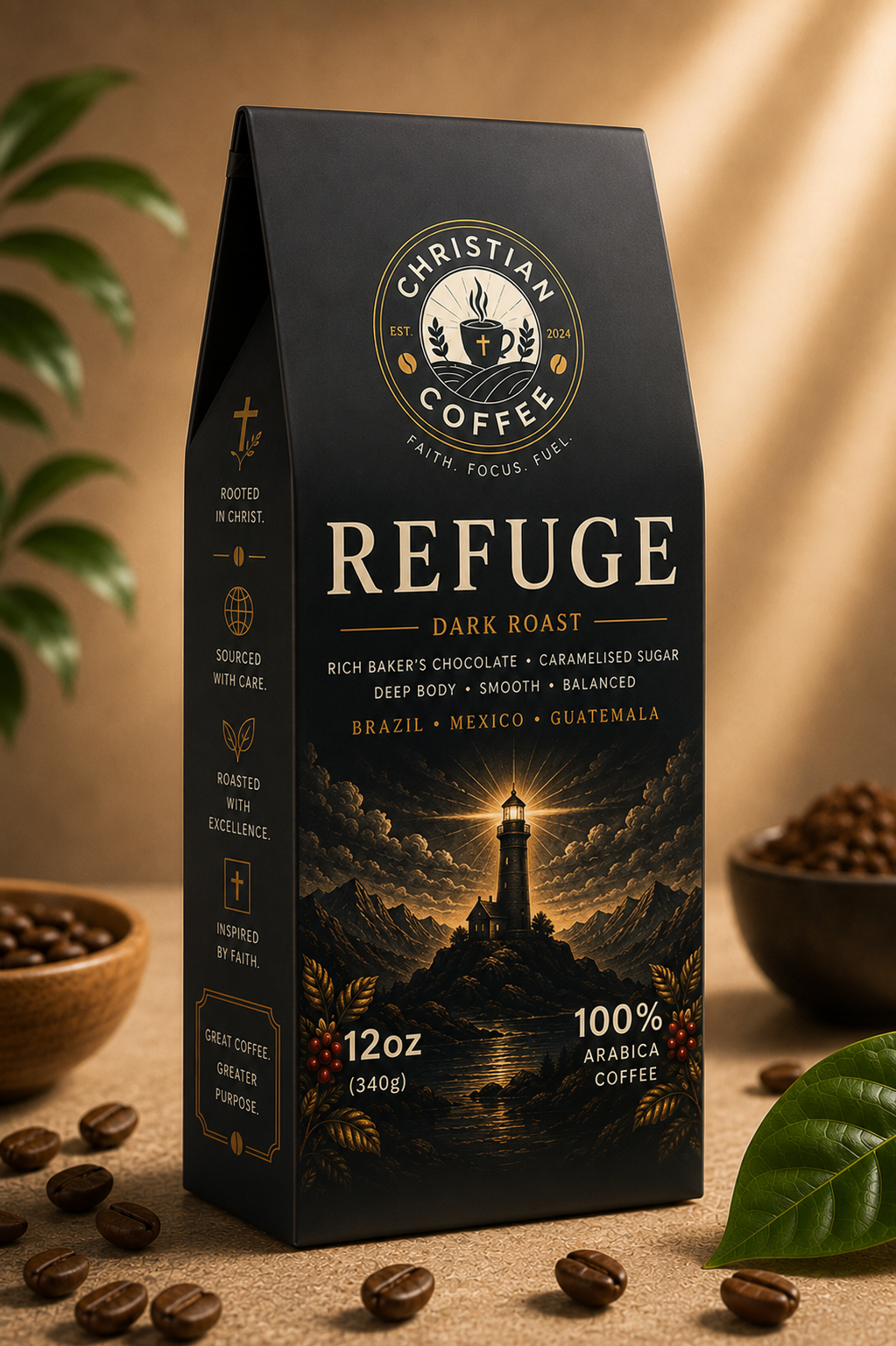 Refuge – Dark Roast 12oz